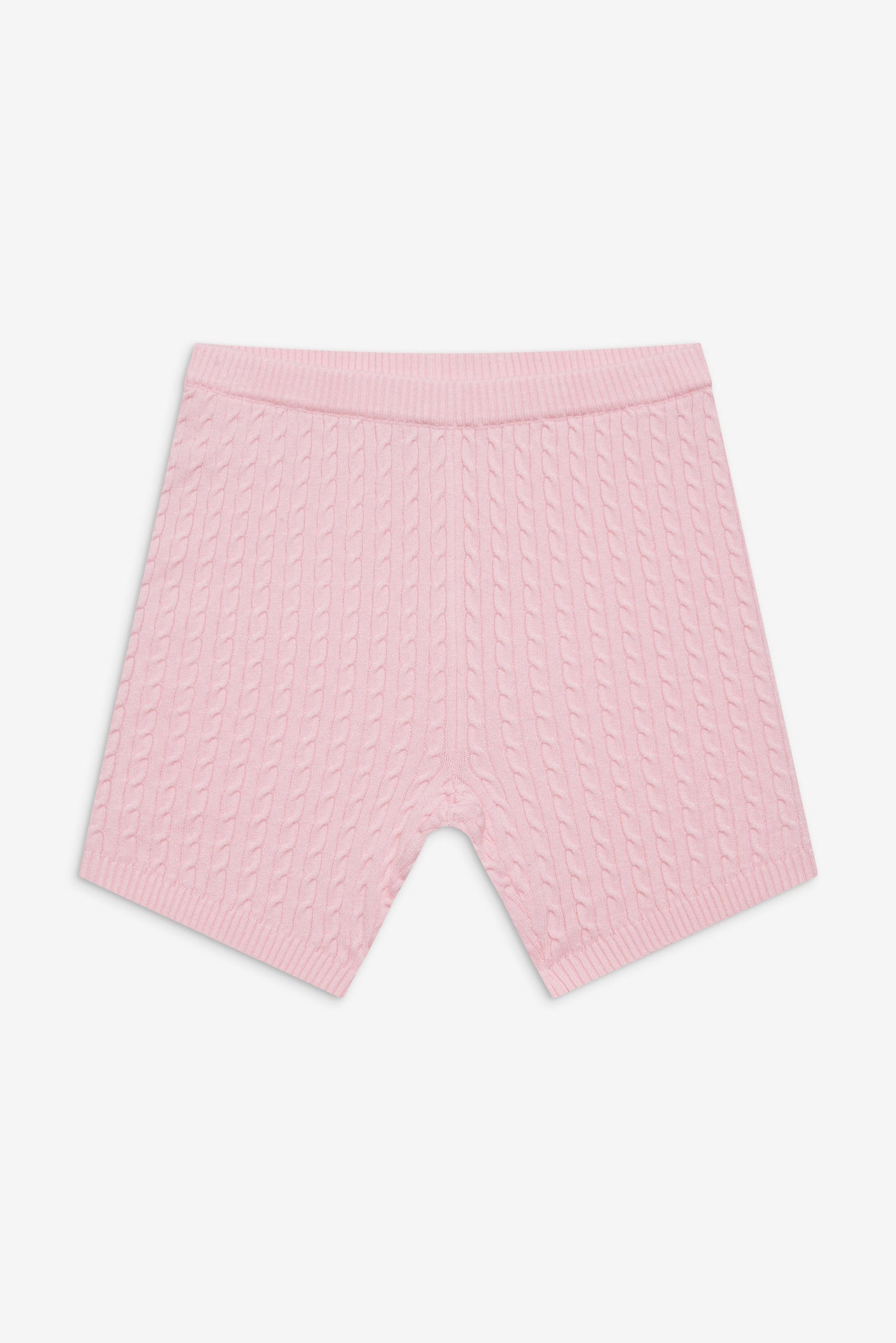 Ariel Knit Shorts - Cozy Pink