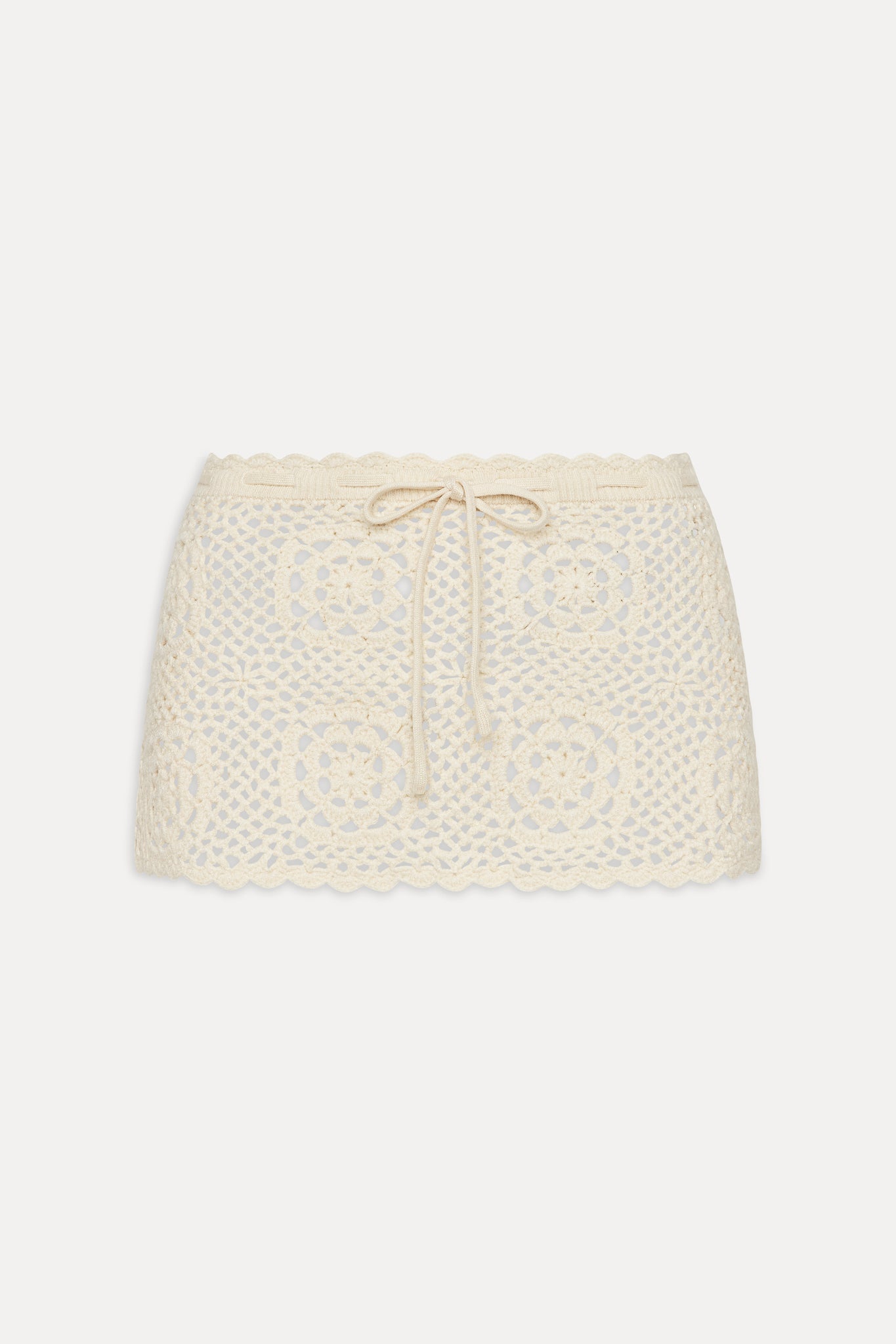 Arlo Crochet Mini Skirt - Bunny