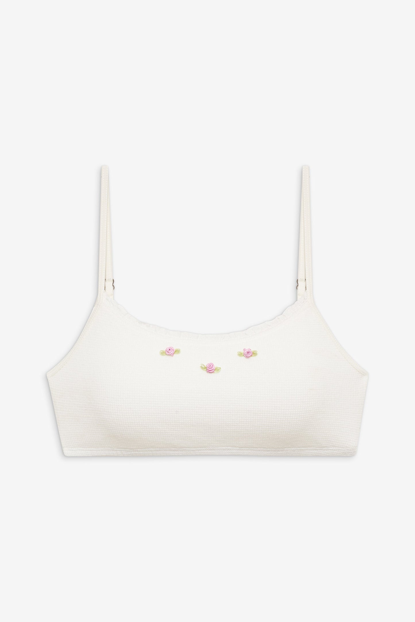 Bay View Bikini Top - White