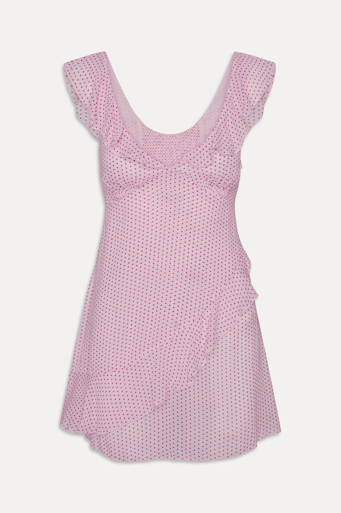 Be Mine Chiffon Mini Dress - Love Drop